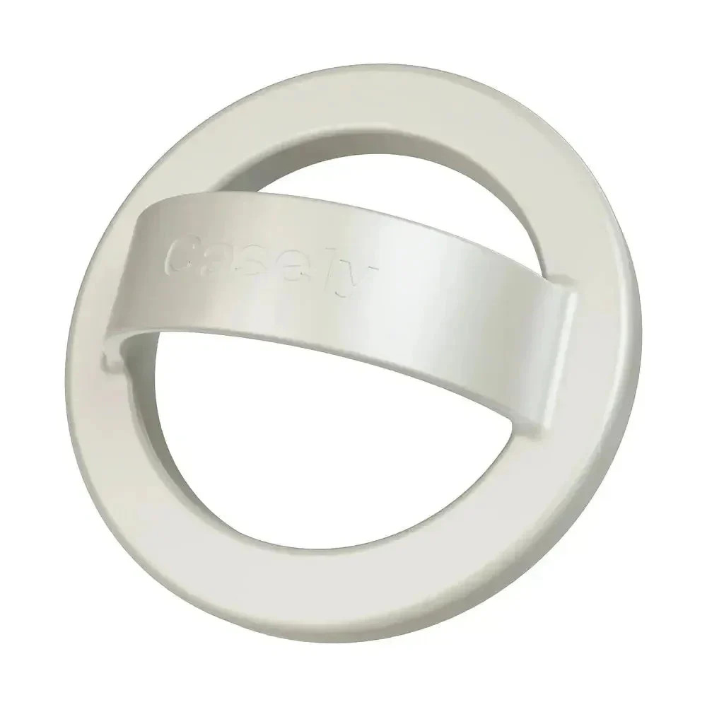 MagRing   Bone White Magnetic Phone Ring | CASELY
