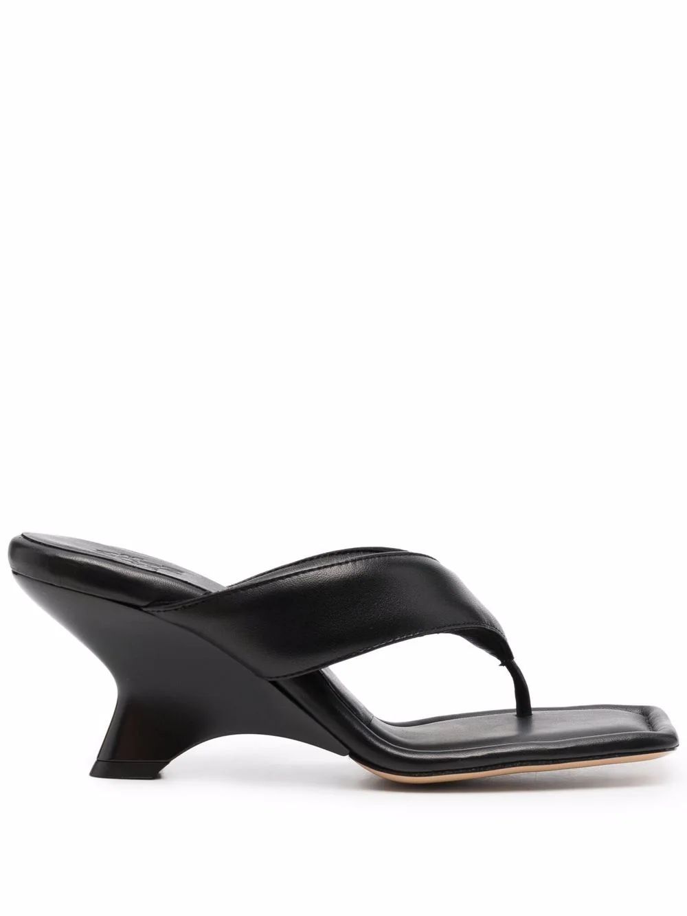 padded leather heeled sandals | Farfetch Global
