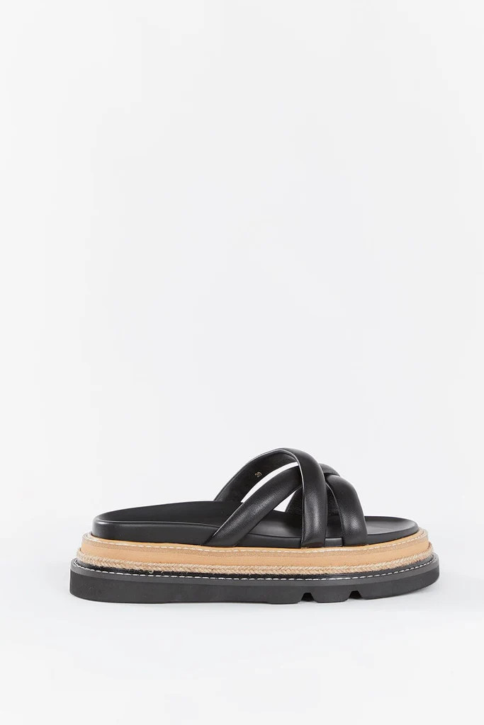 ALIAS MAE VERITY BLACK SANDAL | DISSH