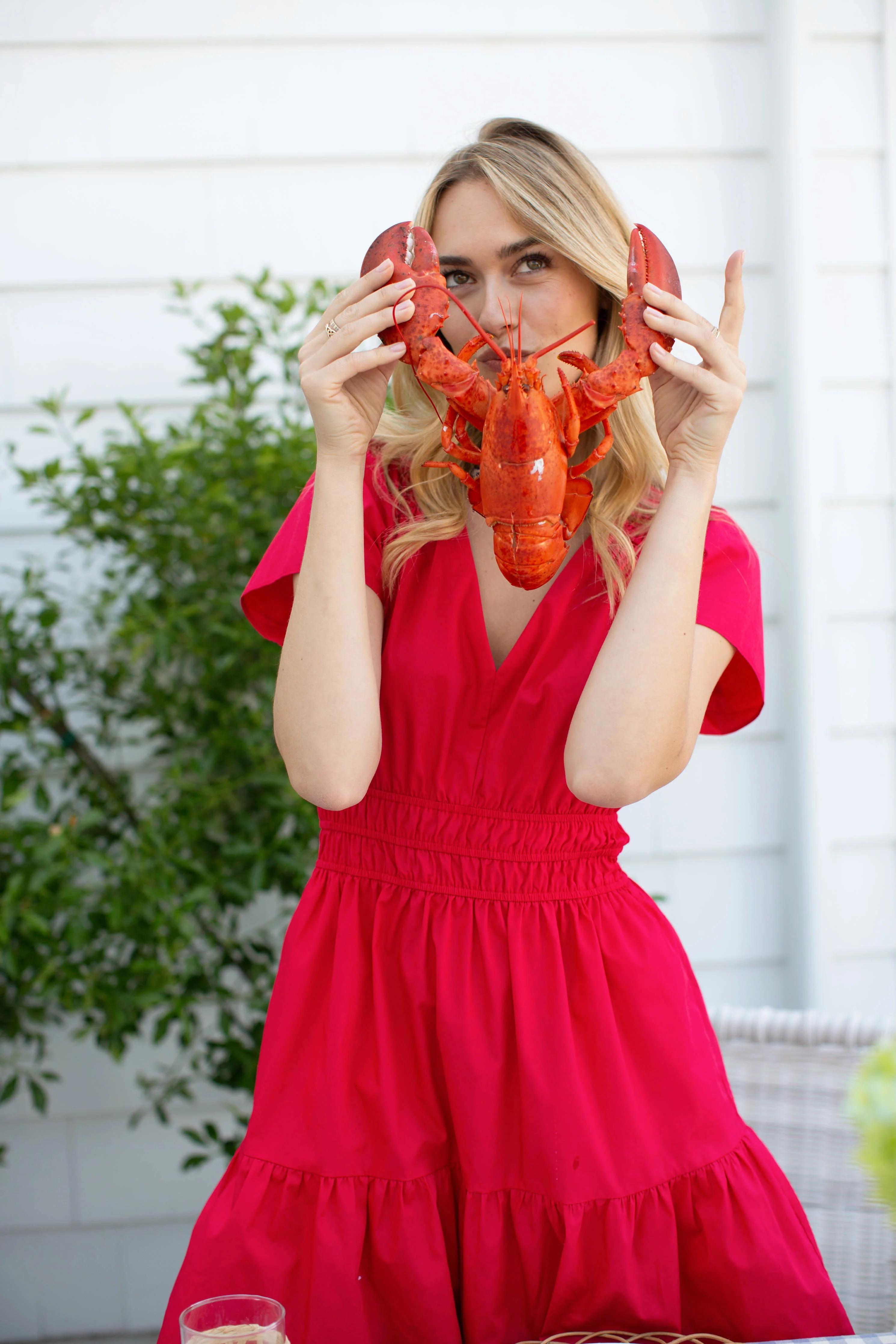 Anna Dress - Poppy Red | Marea