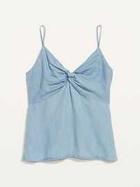 Twist-Front Smocked Cami Top for Women | Old Navy (US)