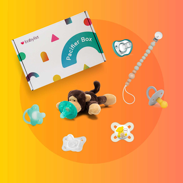 Babylist Pacifier Box (6 Pacifiers + Pacifier Clip) | Babylist