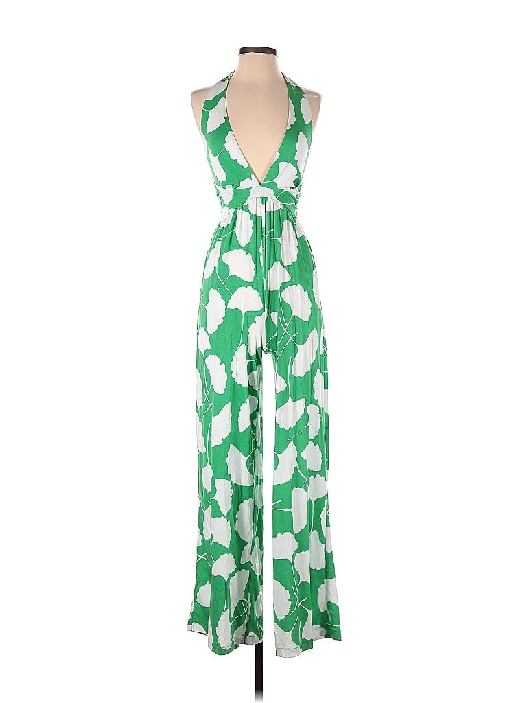 Diane Von Furstenburg For Target Green Jumpsuit Size XXS - 83% off | ThredUp