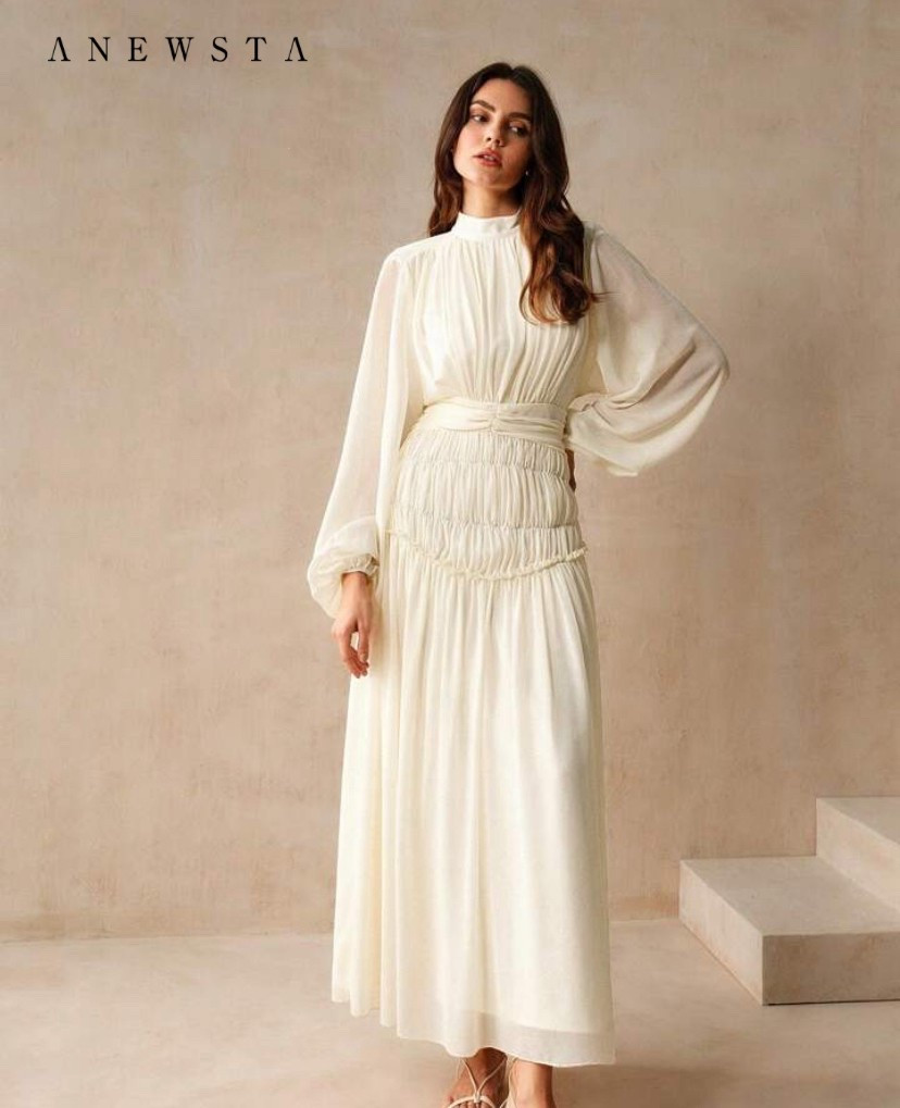 Vestido Mídi Elegante #vestidomidi