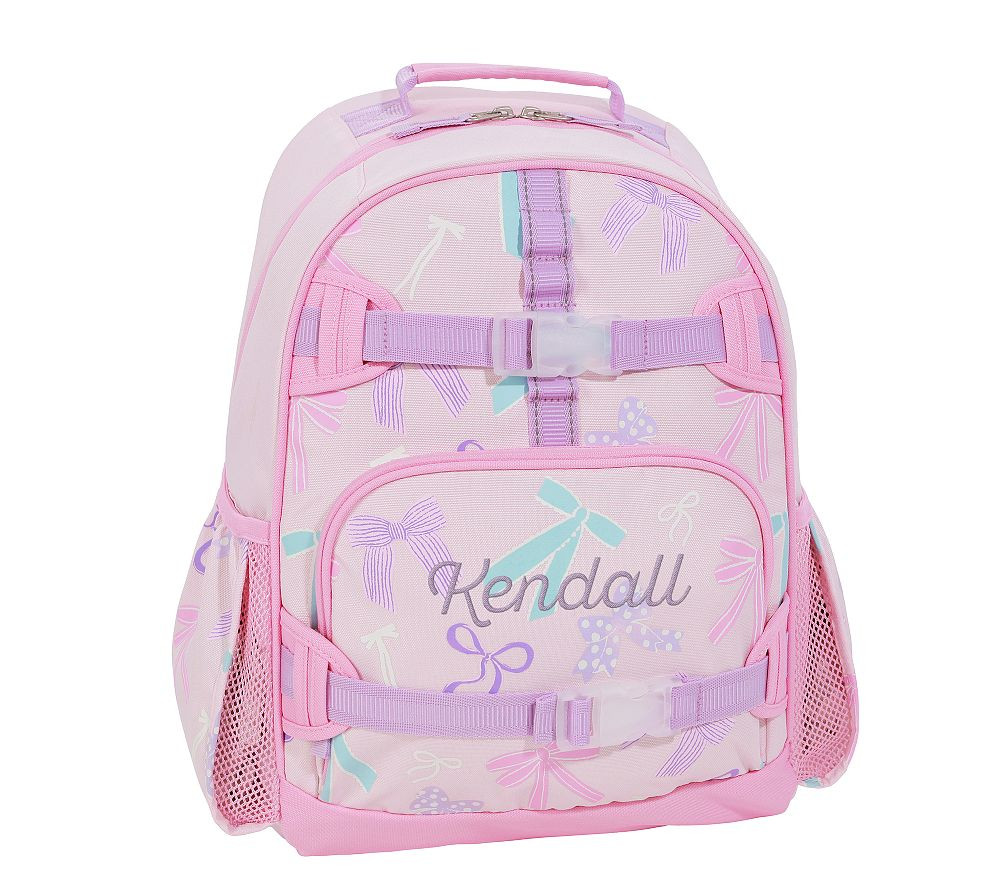 Pink Glow-In-The-Dark Bows Mackenzie Backpack | Pottery Barn Kids
