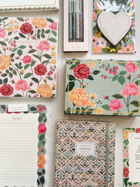 Cute floral stationary from rifle paper company! Love all of the new prints 

#LTKhome #LTKSeasonal #LTKfindsunder50