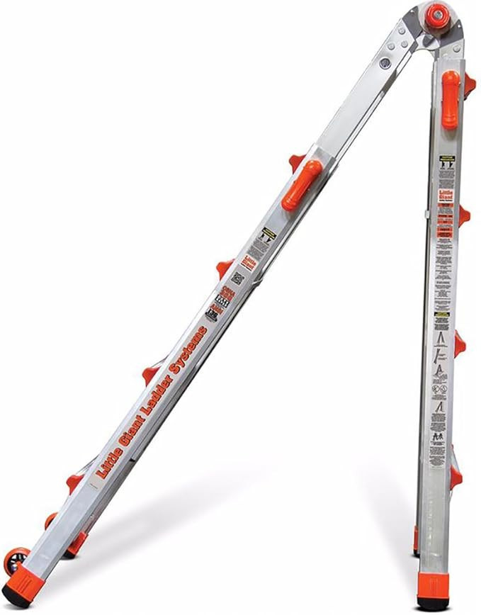 Little Giant Ladder Systems, Velocity with Wheels, M22, 22 Ft, Multi-Position Ladder, Aluminum, T... | Amazon (US)