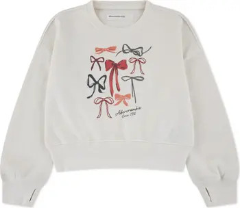 Kids' Shine Logo Cotton Blend Sweatshirt | Nordstrom