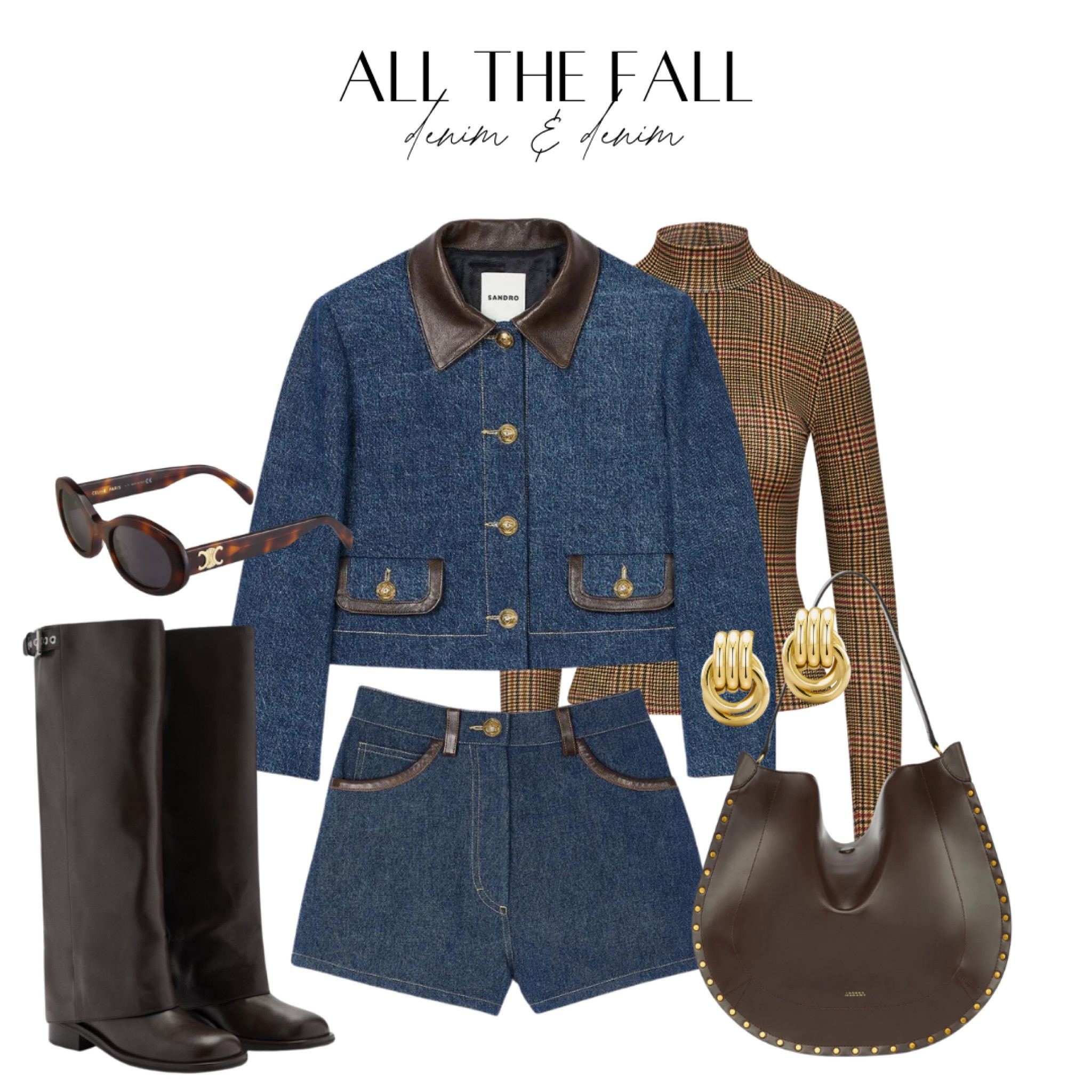 Denim on denim for the fall wardrobe 

#LTKFallSale #LTKStyleTip #LTKSeasonal