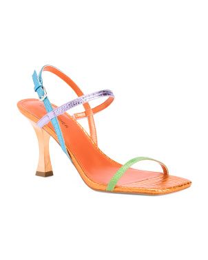 Multicolor Heel Sandals | TJ Maxx