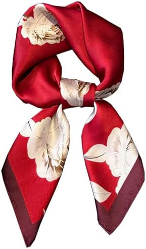 Dailyacc Hair Bandanas Scarf For Women Lightweight Fashion Neck Silk Satin Head Scarves For Sleep... | Amazon (US)