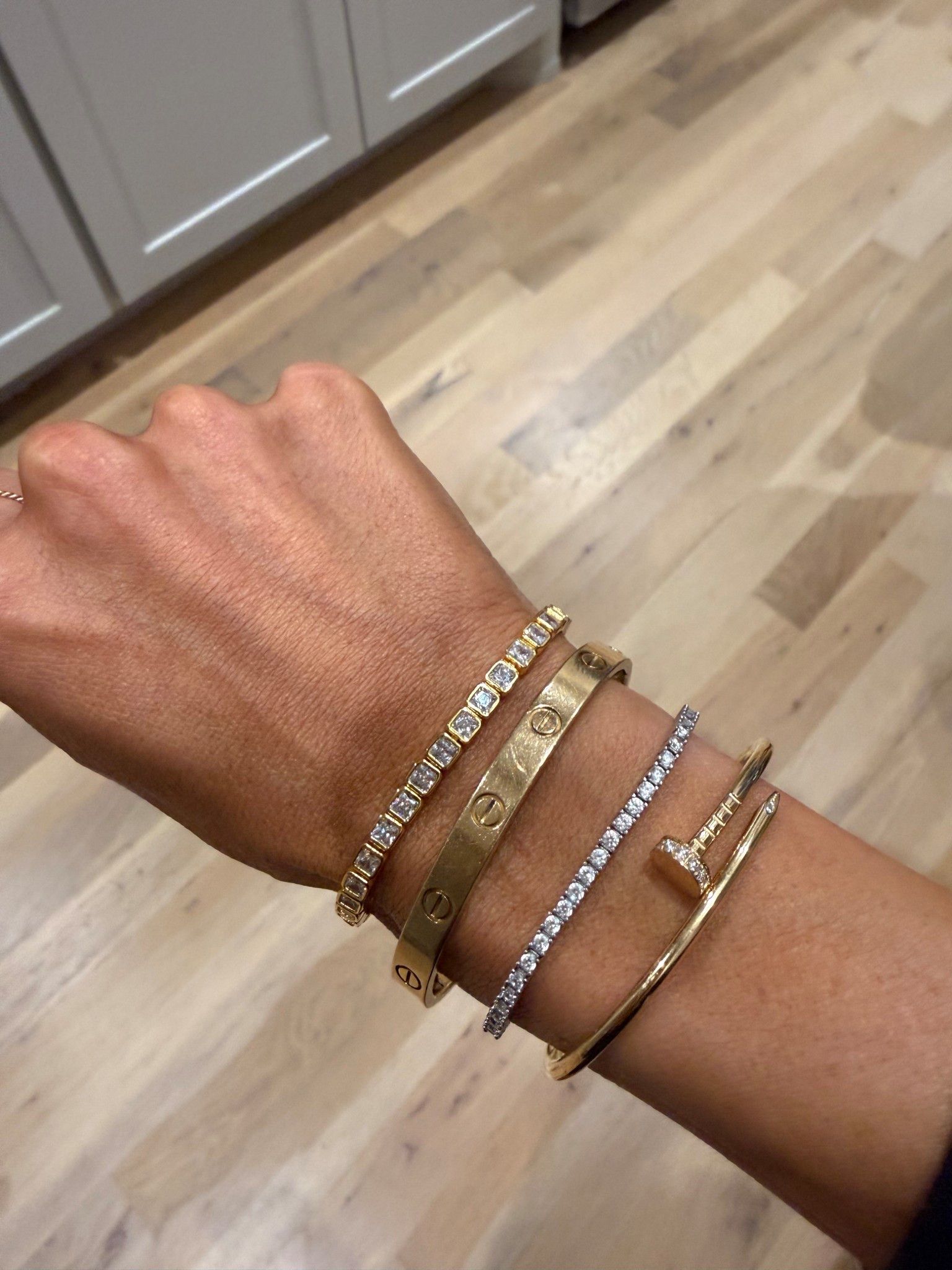 Tennis bracelets that look so real on sale- rarely marked down! 

#LTKSaleAlert #LTKSpringSale