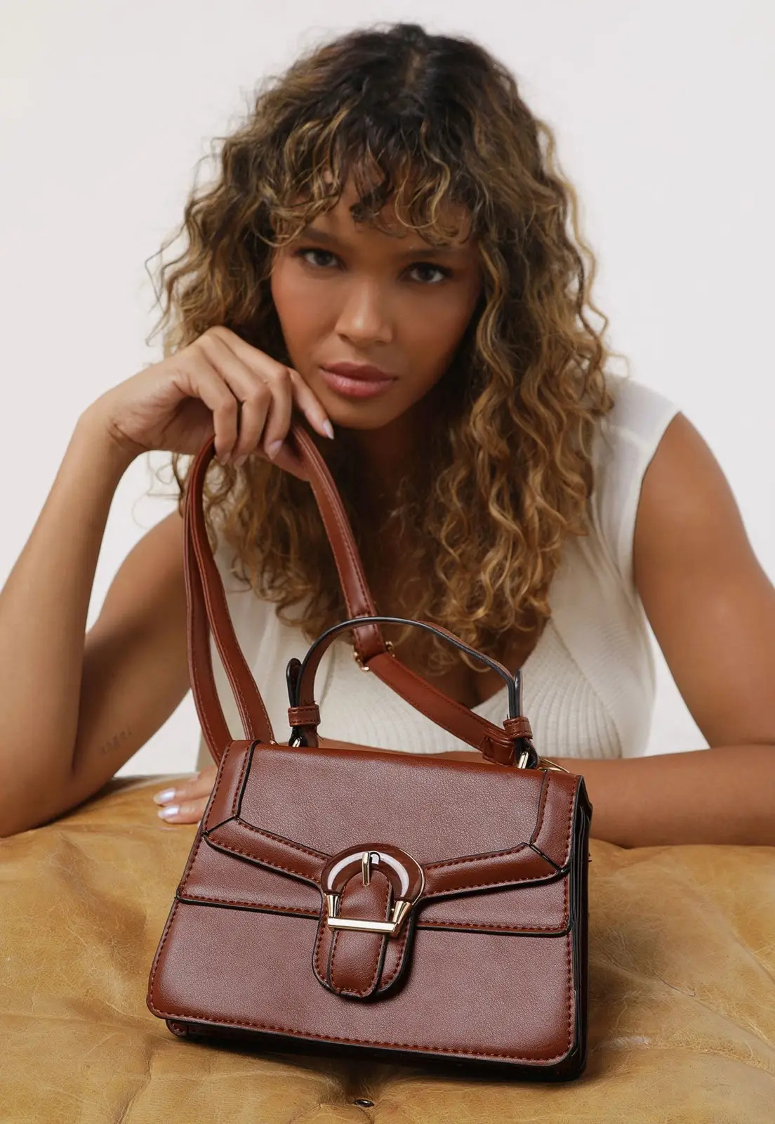 Bolsa Feminina Transversal Alça de Mão Star Shop Marrom | Dafiti (BR)