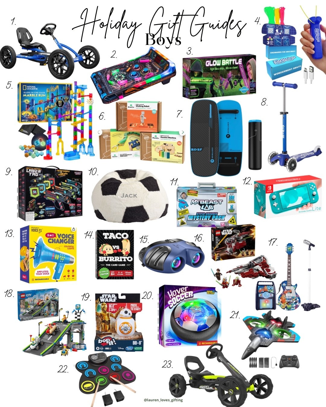 Holiday Gift Guide: Boys

#LTKGiftGuide #LTKKids #LTKHoliday