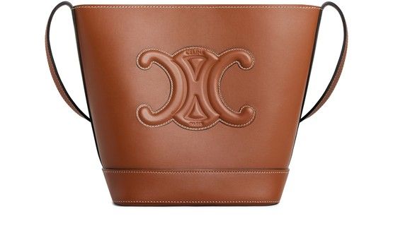 Small Bucket Cuir Triomphe In Smooth Calfskin - CELINE | 24S (APAC/EU)