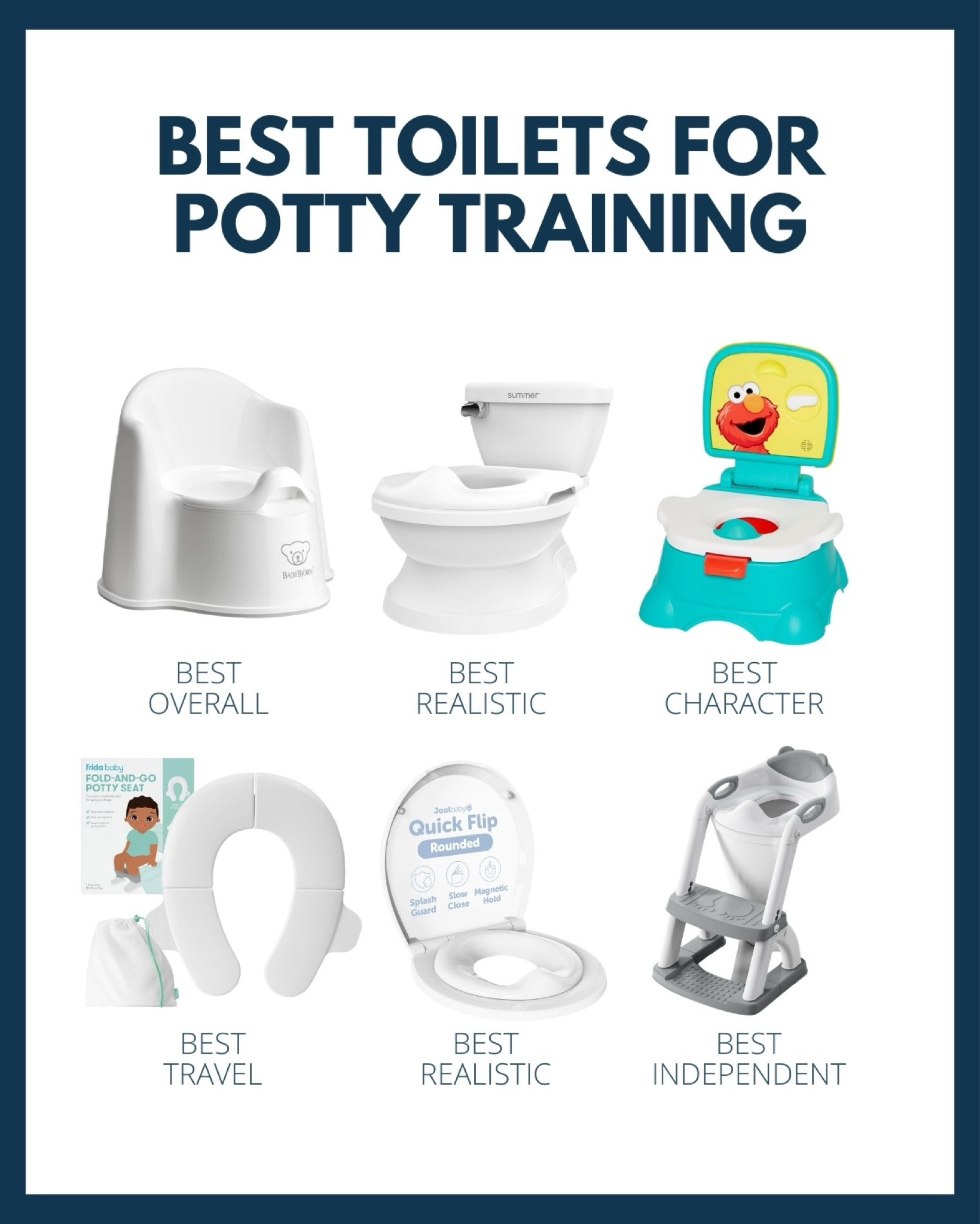 Planning to start a potty training journey with your little one soon? Shop our top pics for the best toilets for potty training. 🚽🧻👶