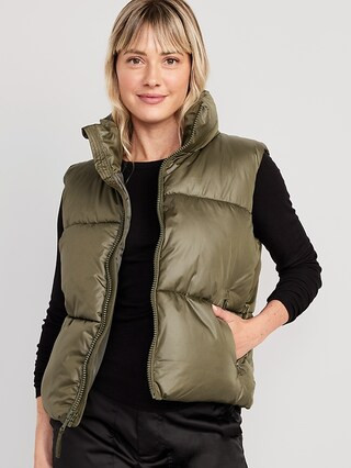 Quilted Puffer Vest for Women | Old Navy (US)