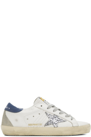 Golden Goose - SSENSE Exclusive White Super-Star Sneakers | SSENSE