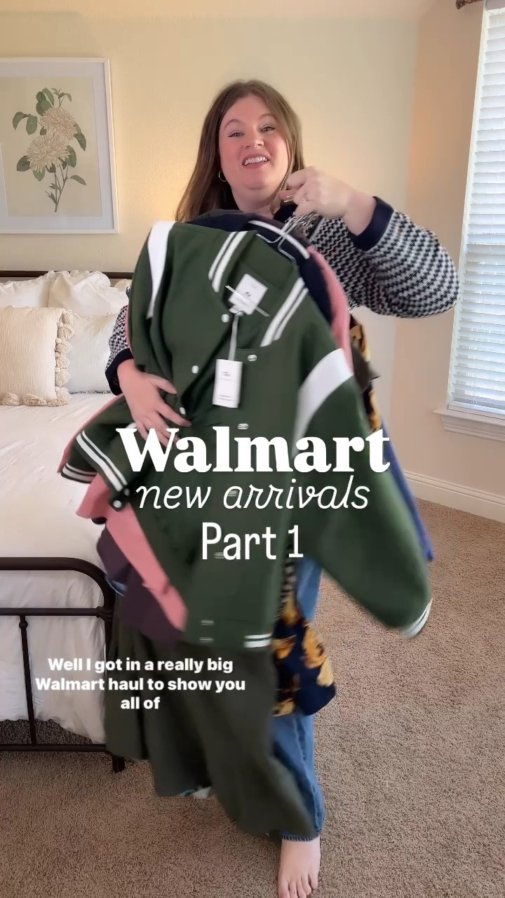 Walmart new arrivals! Part 1! 
I’m typically a size 18/20/xxl/1x and here are the sizes I’m in for everything:
Cardigan: 1X tts 
Navy Striped top: xxl fitted fit 
Jacket: 2X tts
Def Leppard sweatshirt: sized up to a 3X for an oversized fit 

Jeans are Abercrombie and leggings are Amazon. I’ll link both! Skirt is old from Target  

#LTKPlusSize #LTKFindsUnder50 #LTKSeasonal