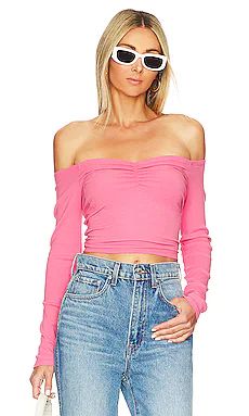Bobi Off The Shoulder Top in Daiquiris from Revolve.com | Revolve Clothing (Global)