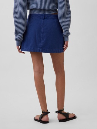 Mid Rise Cargo Mini Skort | Gap (US)