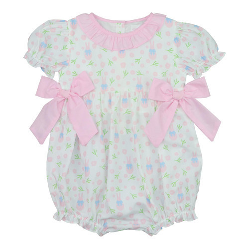 Pink Bunny Bow Bubble  - Shipping Mid March | Cecil and Lou