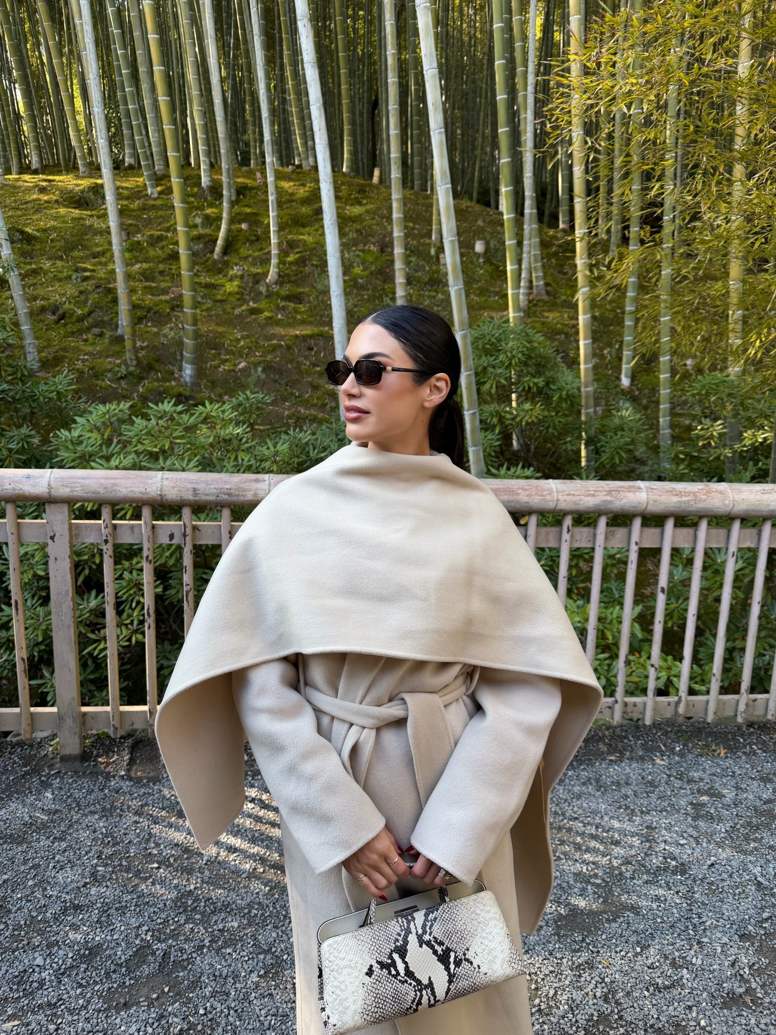 Jacket and scarf are almada label and purse is verified NY 