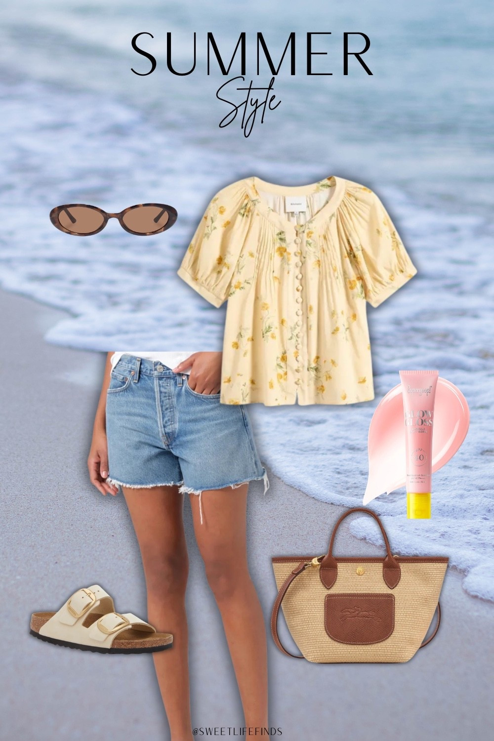 Grab this easy summer outfit for a cute everyday look that still feels effortless. I love these denim shorts with a breezy top and simple accessories for beach days, errands, or casual vacation plans.
#SummerStyle #CasualSummerOutfit #VacationStyle #SweetLifeByKourtney 

 #LTKootd #LTKSeasonal #LTKTravel
