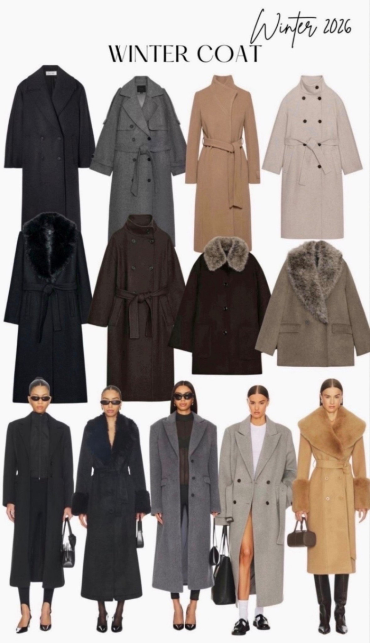 Shop trendy winter coats 
#fur #coat #winter #warm #grey #black #brown #fauxfur #furcollar #espreccobrown #mockneck #coats #wintercoat 

#LTKSeasonal #LTKWorkwear #LTKSaleAlert #LTKFindsUnder50 #LTKFindsUnder100 #LTKootd