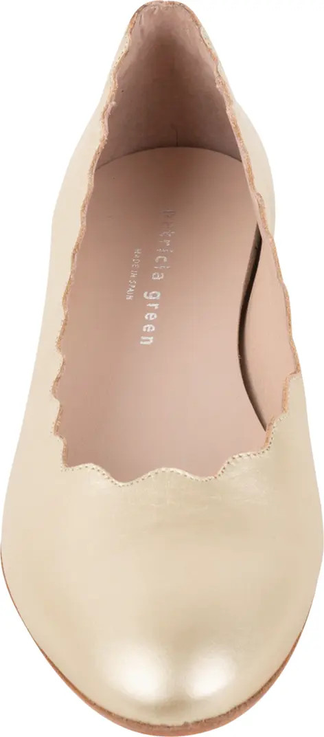 Palm Beach Scalloped Ballet Flat (Women) | Nordstrom