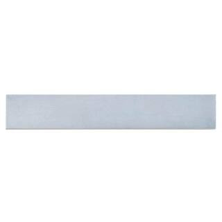 Fion Boyton Blue 2.5 in. x 16 in. Mediterranean-Inspired Subway Glossy Ceramic Wall Tile Sample | The Home Depot