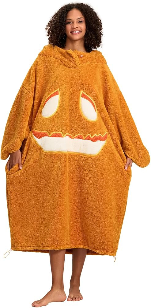 Halloween Pumpkin Costume for Women Long Sleeve Loose Pajamas Pumpkin Costume Loungewear Hallowee... | Amazon (US)
