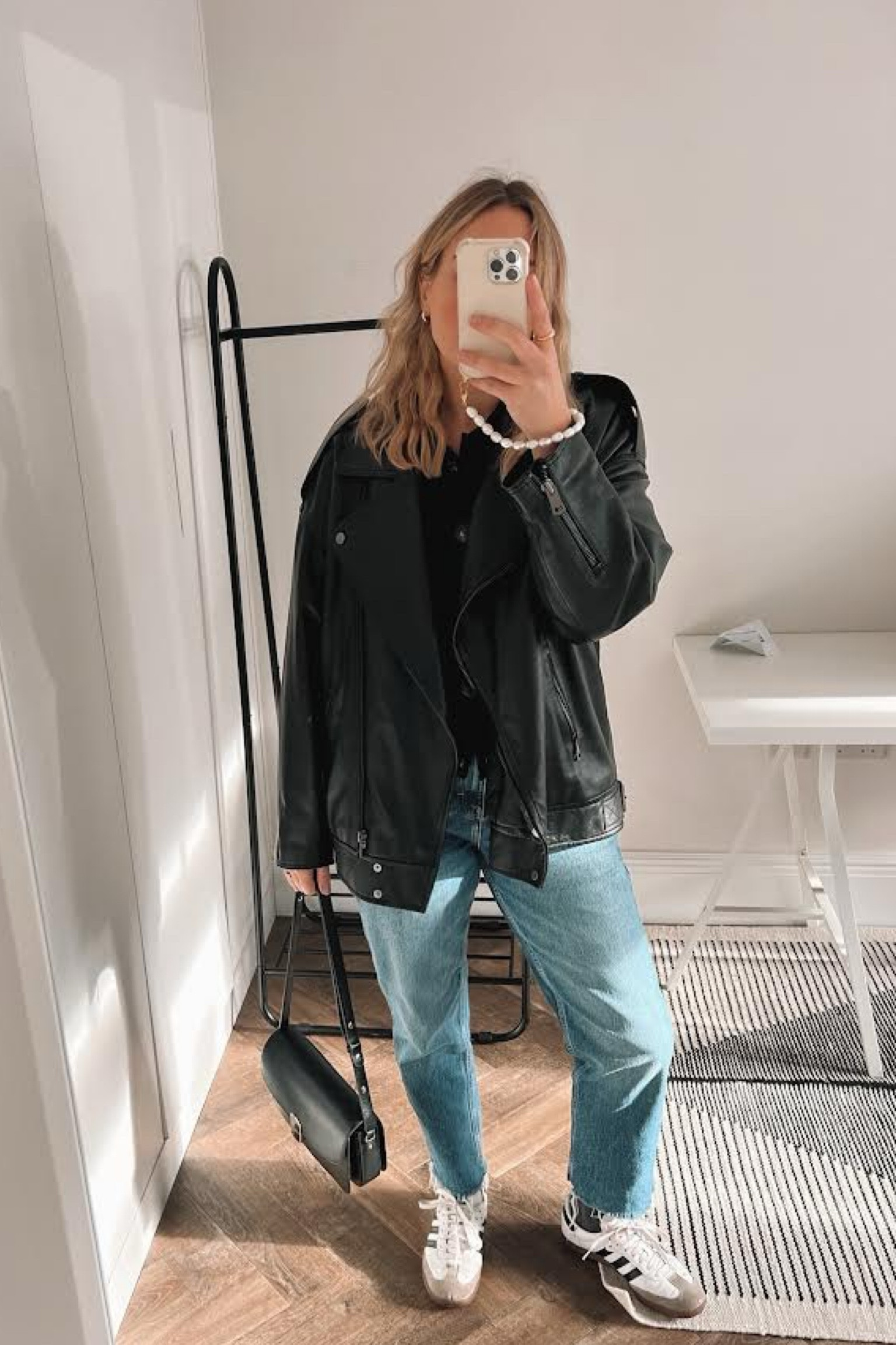 Massimo dutti, Sezane, Topshop, Asos, Adidas, Adidas sambas, Free people, transitional outfit, transitional style, autumn outfit, autumn fashion, leather jacket, biker jacket, straight leg jeans, autumn outfit ideas, style inspiration 

#LTKeurope #LTKstyletip #LTKSeasonal