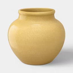 Round Ceramic Vase Yellow - Room Essentials™ | Target