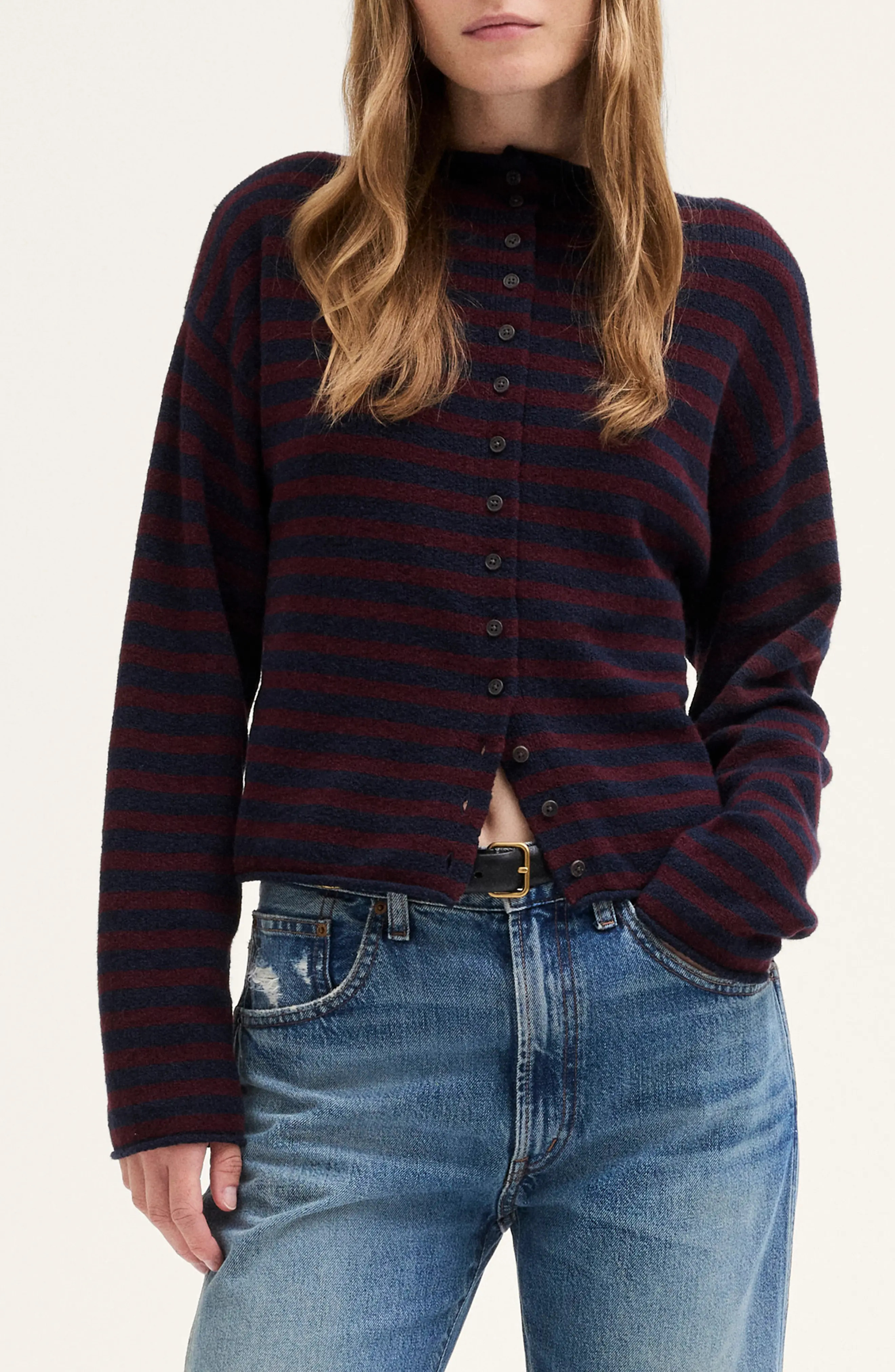 Madewell Funnel Neck Cardigan (Women) | Nordstrom | Nordstrom