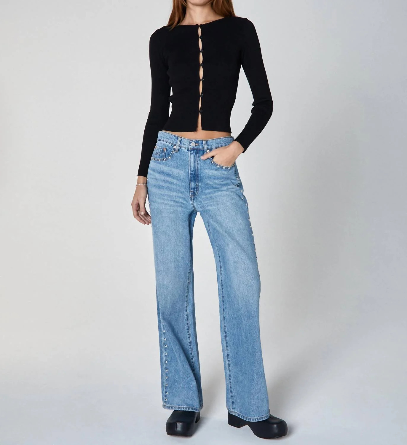 Jolene Stud Jean In La Brea | Shop Simon