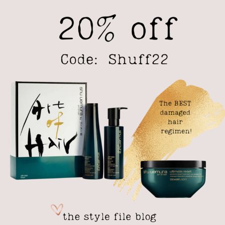 20% off entire site with code shuff22!  Damaged hair?  Don’t care!  This stuff is the BOMB!

#LTKbeauty #LTKunder100 #LTKsalealert