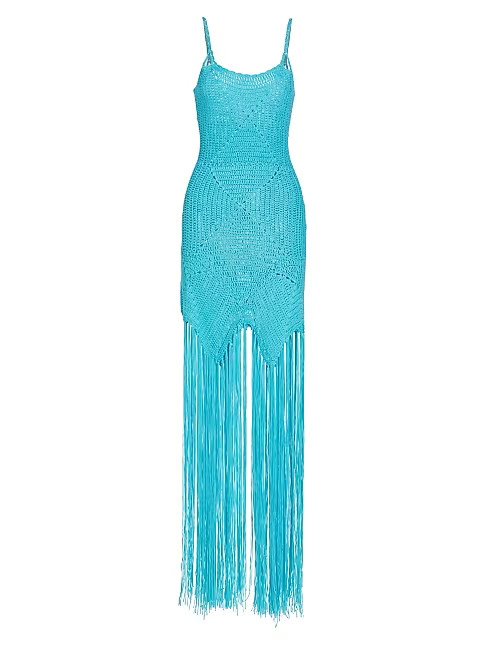Wanderer Fringe Maxi Dress | Saks Fifth Avenue