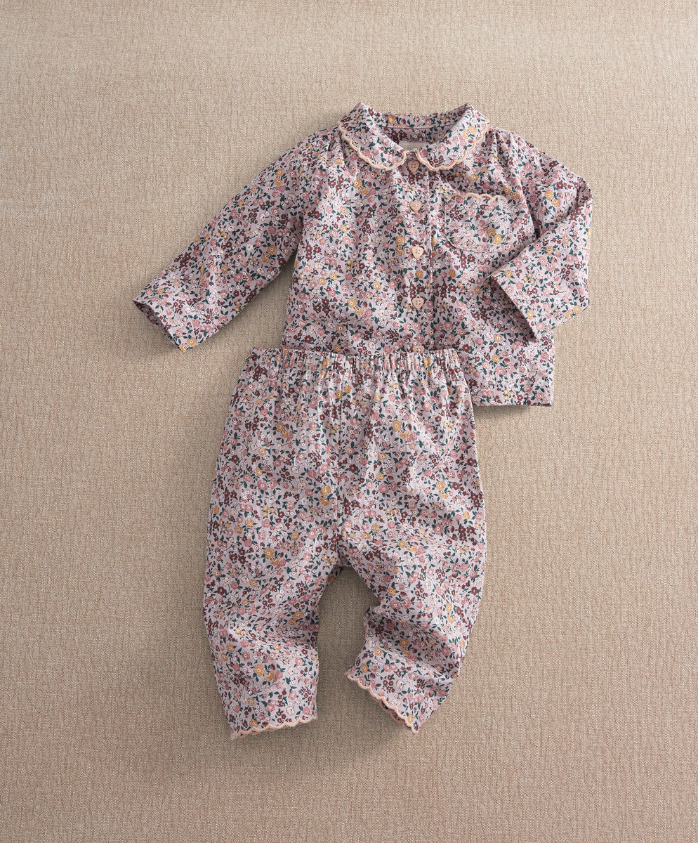 Vintage Floral Woven Pyjamas | Mamas & Papas