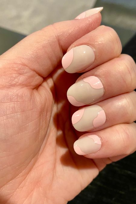 Olive and June 
Presson nails
Press on nails
DIY mani
At home manicure
Short press on nails
Easy nails
Neutral nails 

#LTKbeauty #LTKstyletip #LTKfindsunder50
