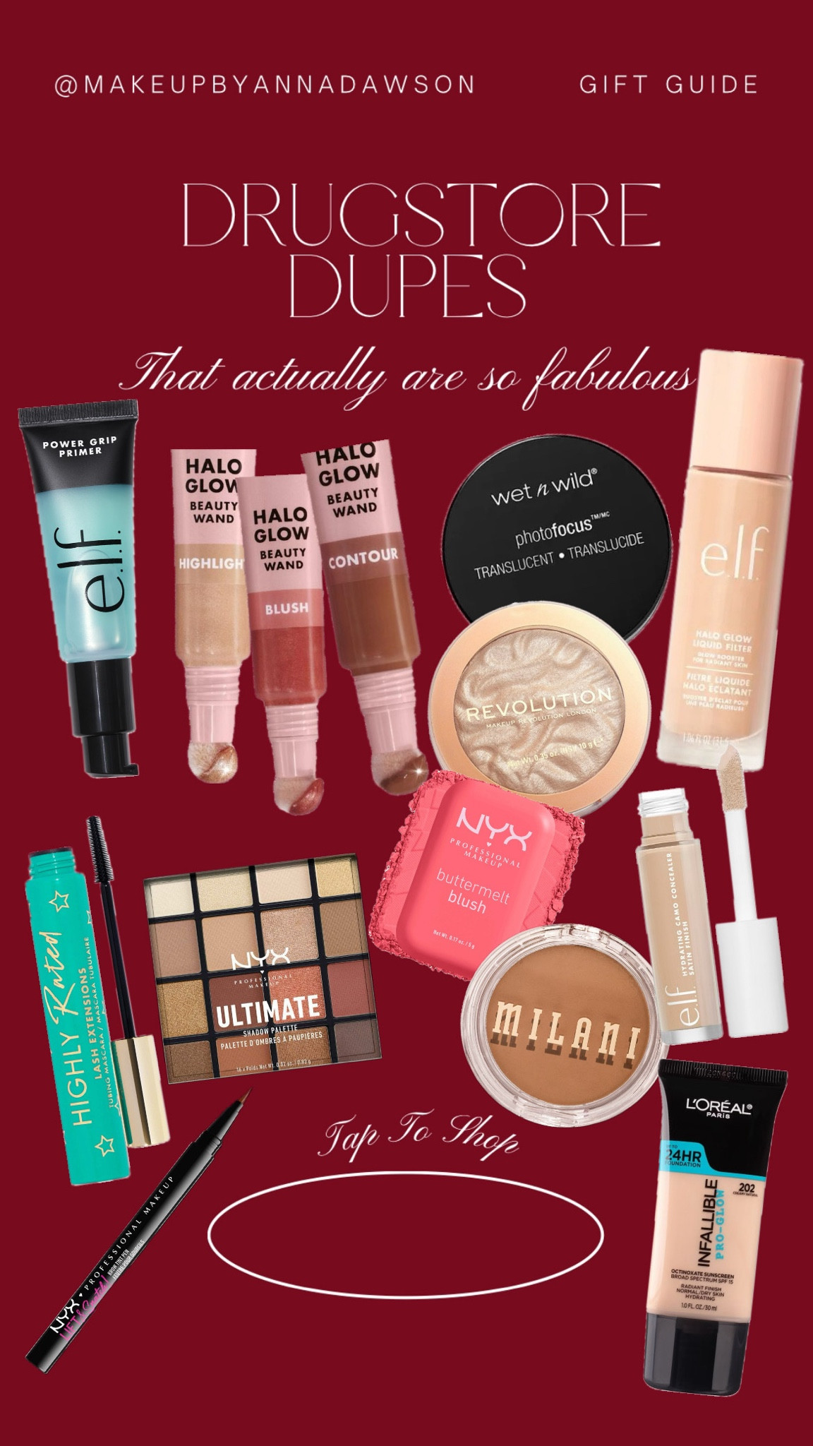 Drugstore makeup that will leave you snatched and your bank account full. And we all said amen 

#LTKStyleTip #LTKBeauty #LTKSaleAlert