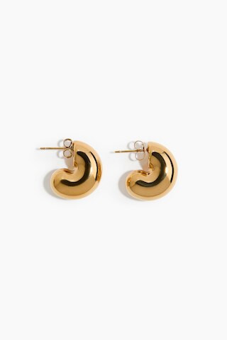 H & M - Waterproof hoop earrings - Gold-Coloured | H&M (UK, MY, IN, SG, PH, TW, HK)