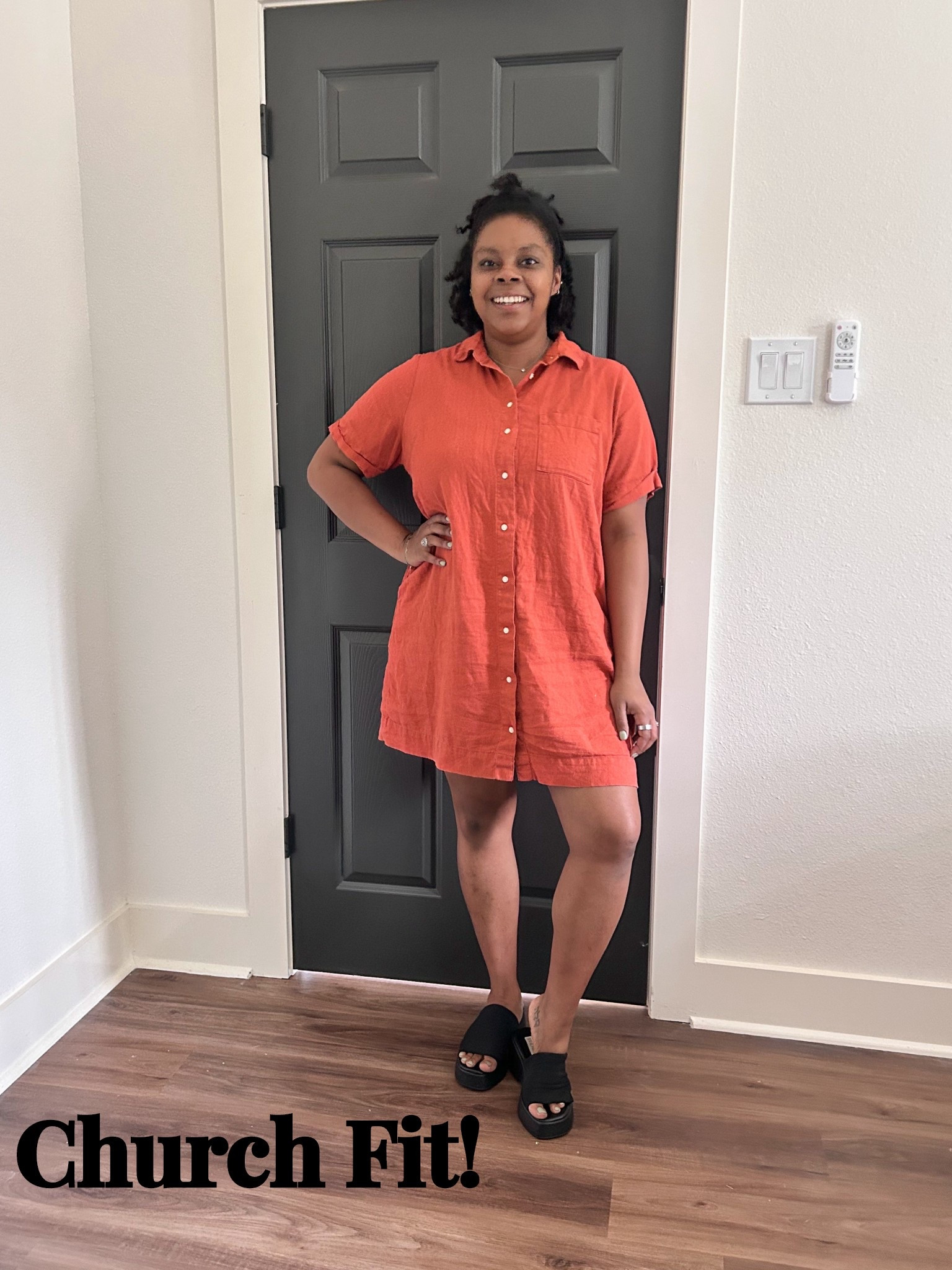 Shout out to my eight-year-old for the adorable photo!

He shared with me that at his homeschool co-op they are currently learning photography, and he is killing the game!

Today’s church fit is inspired by the Holy Spirit. I legitimately stand in front of the closet and pray to the Holy Spirit reveal what I should wear to church to glorify my Lord, and this is what he picked out today! What do you think? ￼


Btw-I got these shoes at my friend’s clothes swap, for FREE!! Pinch me! 

#LTKmomlife #LTKootd #LTKmorningroutine