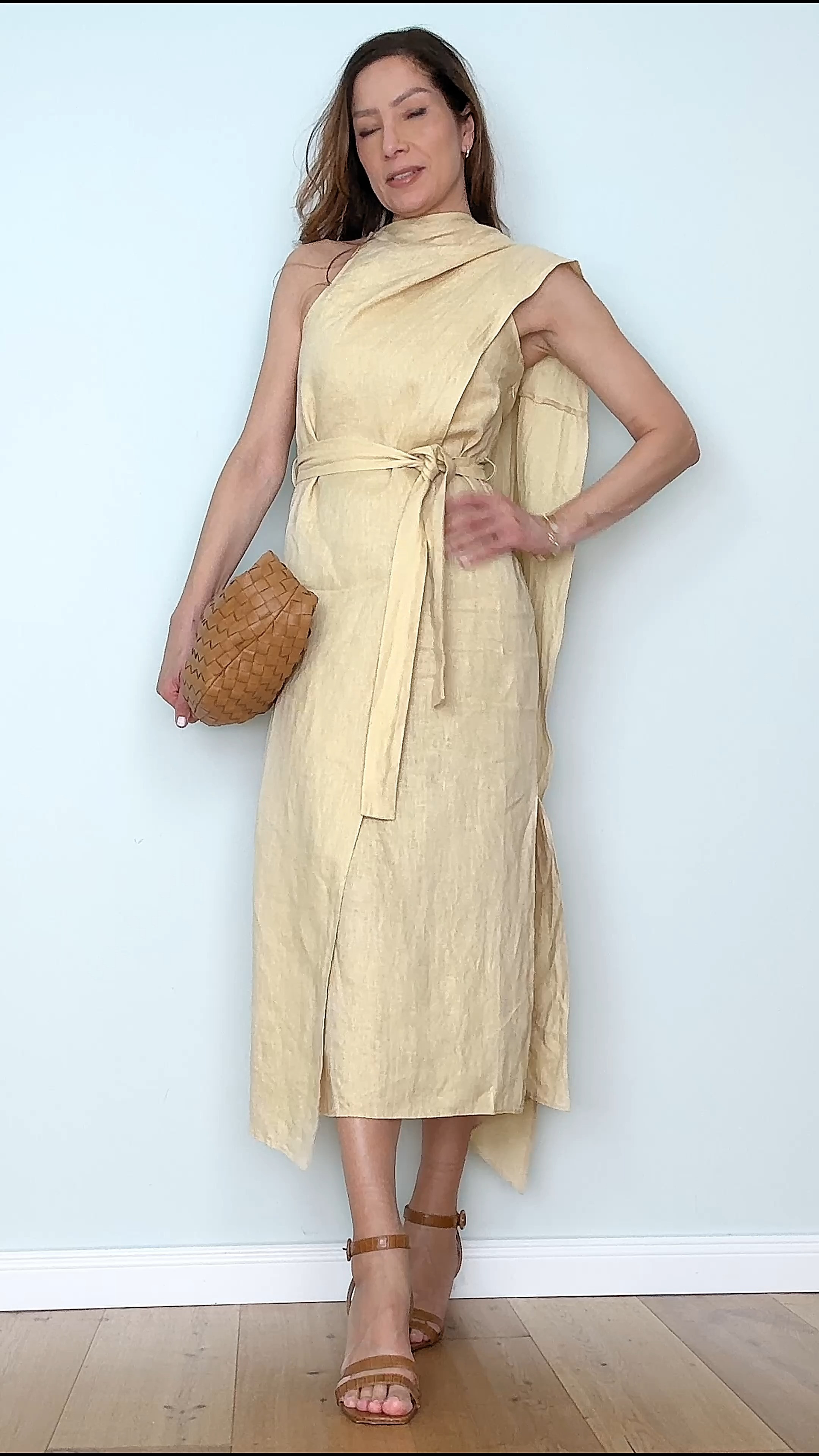 Butter yellow linen dress 🤗 

 #LTKdeutschland #LTKkleider #LTKspring