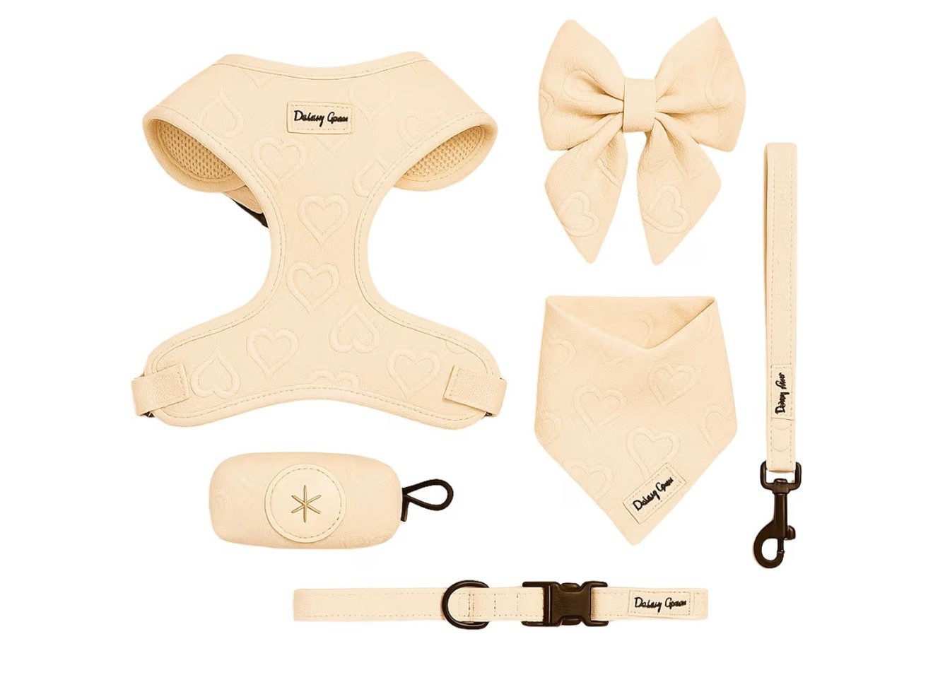 The cutest neutral dog-mom gift 🤍 This beige harness set is soft, breathable, and so stylish for everyday walks #LTKpetessentials #LTKdogmomfinds #LTKPet 

#LTKHoliday #LTKFindsUnder100 #LTKGiftGuide