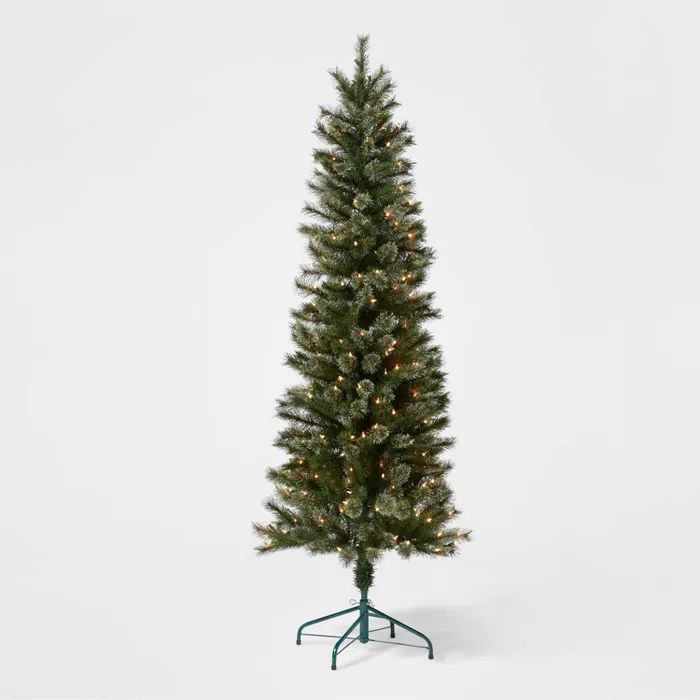 6ft Pre-lit Artificial Christmas Tree Virginia Pine Clear Lights - Wondershop™ | Target