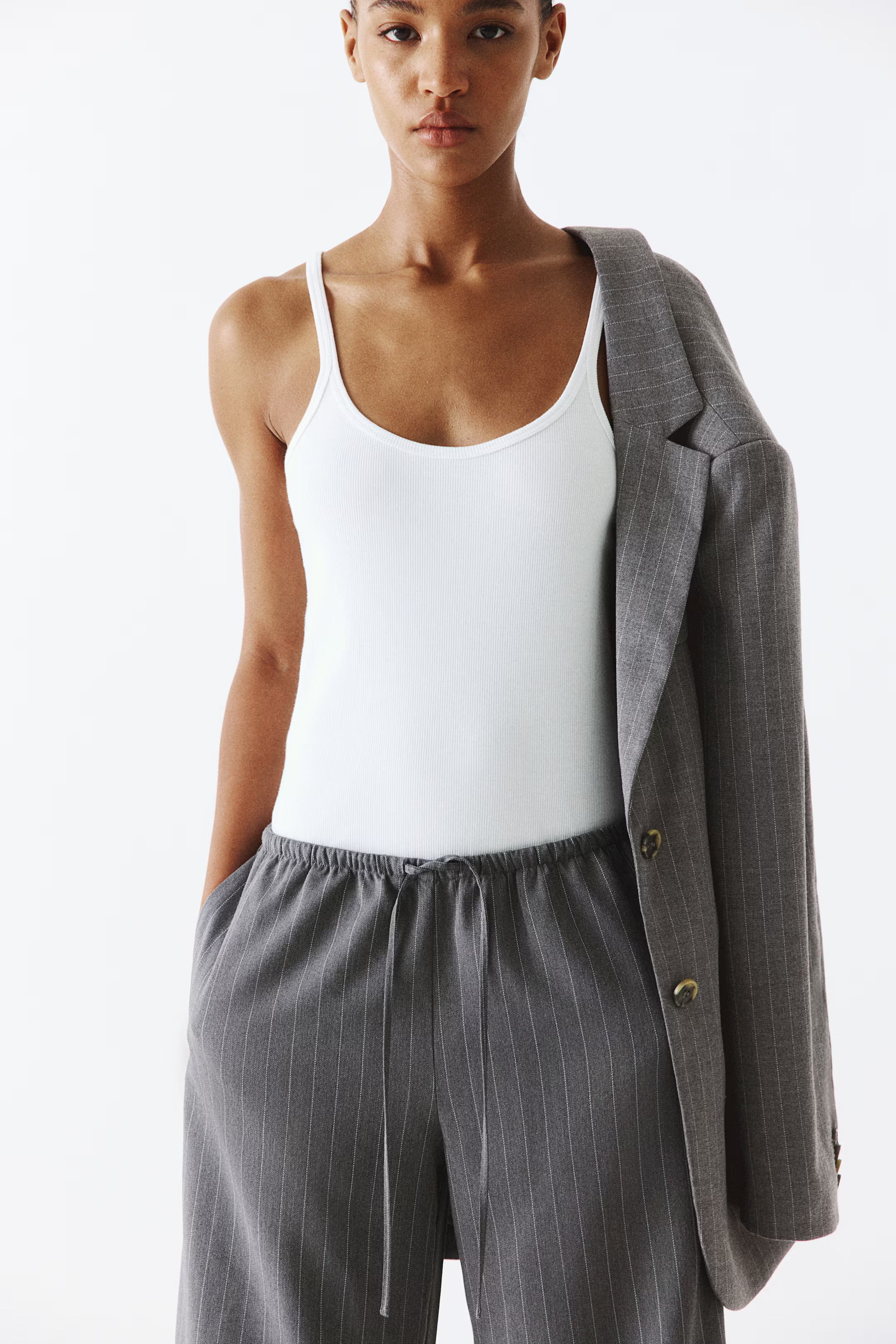 Twill Drawstring Pants | H&M (US + CA)