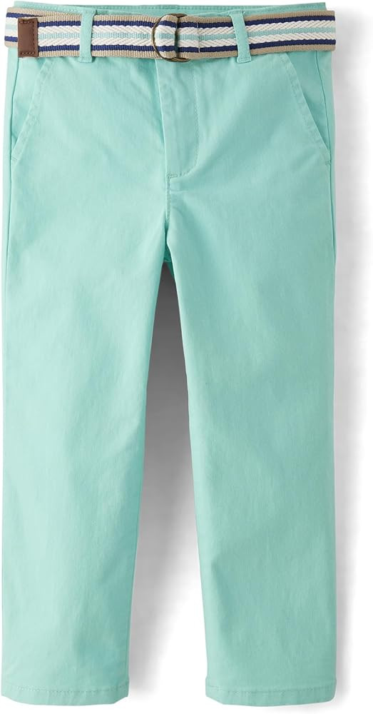 Gymboree Boys and Toddler Belted Chino Pants | Amazon (US)