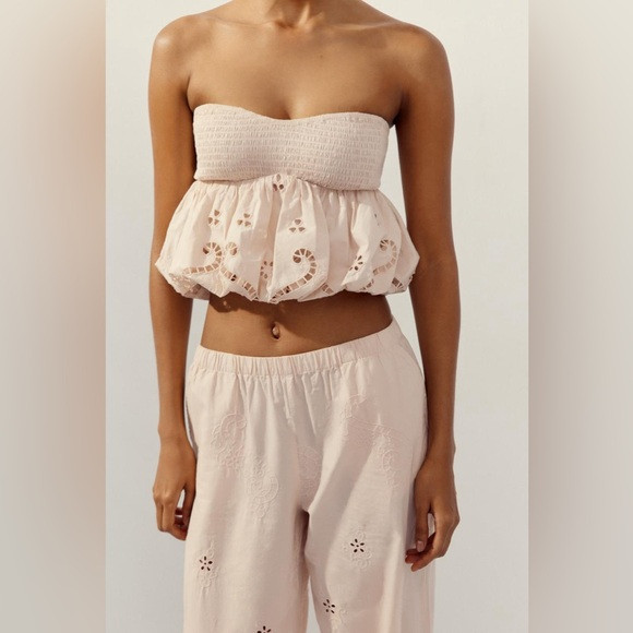 EMBROIDERED BALLOON TOP | Poshmark