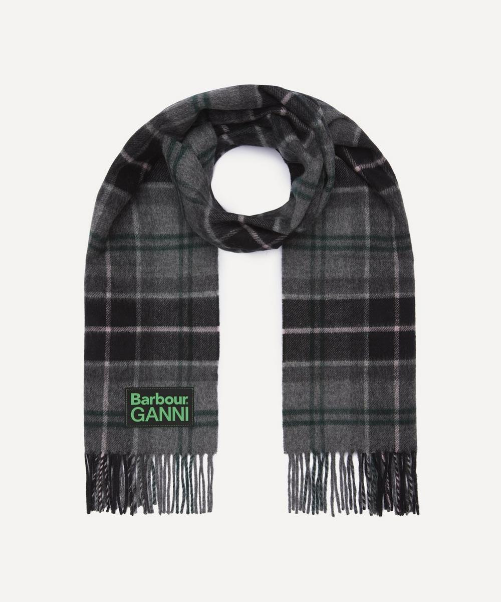 Barbour Women's x GANNI Tartan Scarf Winter Tartan | Liberty London (UK)
